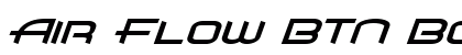 Air Flow BTN BoldOblique Font Preview Air Flow BTN BoldOblique Font Preview