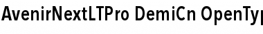 Avenir Next LT Pro Demi Condensed Font