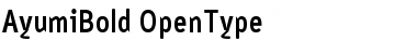 AyumiBold Regular Font