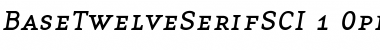 BaseTwelve SerifSCI
