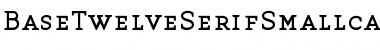 BaseTwelve SerifSmallcaps Font