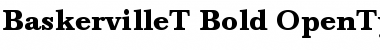 Baskerville T Bold Font