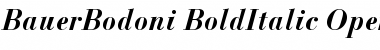 BauerBodoni Regular Font