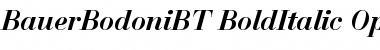 Bauer Bodoni Font
