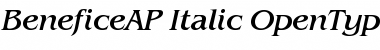 BeneficeAP Italic Font