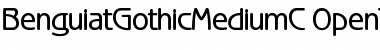 BenguiatGothic MediumC Regular Font