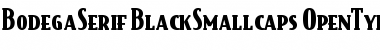 BodegaSerif BlackSmallcaps Font