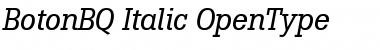 Boton BQ Regular Font