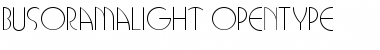 Busorama Light Font