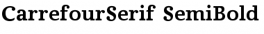 CarrefourSerif SemiBold Font