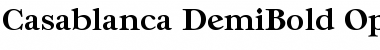 Download Casablanca-DemiBold Font