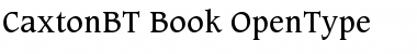 Caxton Book Font