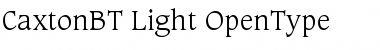 Caxton Light Font