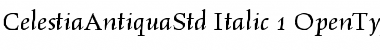 Download Celestia Antiqua Std Font