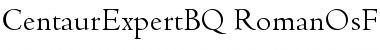 Centaur Expert BQ Regular Font