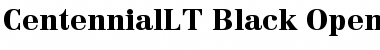 Linotype Centennial LT 95 Black Font