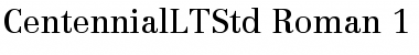 Download Centennial LT Std Font