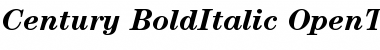 ITC Century Bold Italic Font