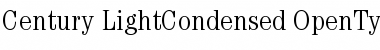 ITC Century Light Condensed Font