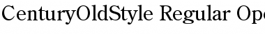 Century Old Style Regular Font