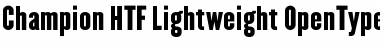 Champion HTF-Lightweight Font
