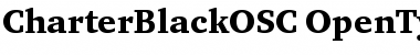 Download CharterBlackOSC Font