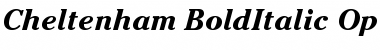 ITC Cheltenham Bold Italic Font