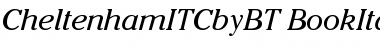 ITC Cheltenham Book Italic Font