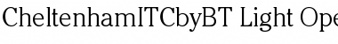 ITC Cheltenham Light Font