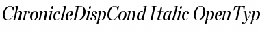 Download Chronicle Disp Cond Font
