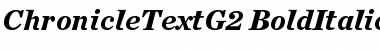 Chronicle Text G2 Bold Italic