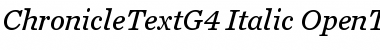 Download Chronicle Text G4 Font