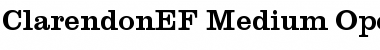 ClarendonEF Medium Font