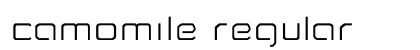 Camomile Regular (OpenType) Font Preview Camomile Regular (OpenType) Font Preview