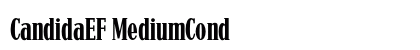 CandidaEF MediumCond (OpenType) Font Preview CandidaEF MediumCond (OpenType) Font Preview