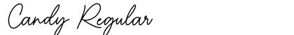 Candy Regular (OpenType) Font Preview Candy Regular (OpenType) Font Preview