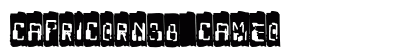 Capricorn38 Cameo (OpenType) Font Preview Capricorn38 Cameo (OpenType) Font Preview