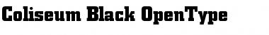 Download Coliseum-Black Font