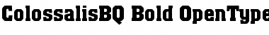 Download Colossalis BQ Font