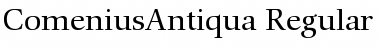 Download Comenius Antiqua Font