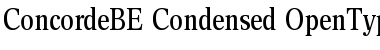 Concorde BE Condensed