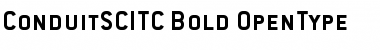 ConduitSCITC Bold Font