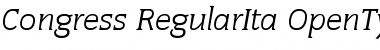 Download Congress-RegularIta Font