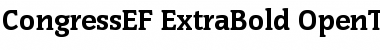 CongressEF ExtraBold Font