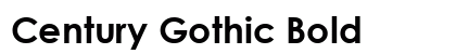 Century Gothic Bold Font Century Gothic Bold Font Preview