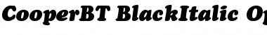 Bitstream Cooper Black Italic