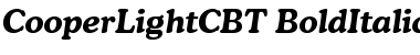 Download CooperLightC BT Font