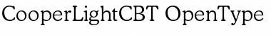 Download CooperLightC BT Font
