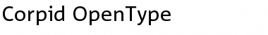 Corpid Regular Font