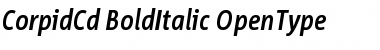 Corpid Cd Bold Italic